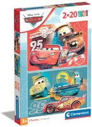 Clementoni - Пъзел Cars 24808 2х20 части