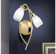 Orion - Стенно осветително тяло CARLA 2xG9/28W/230V златисто