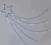 Коледна звезда осветена с 150 Led-Cool White