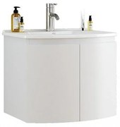 Конзолен PVC шкаф ICP 6150, Inter Ceramic, с умивалник, 49x50x61см