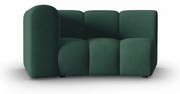 Зелен модул за диван (ляв ъгъл) Lupine - Micadoni Home