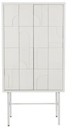 Светлосиво шкафче 70x140x40 cm Funk – White Label