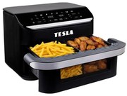 TESLA Electronics AirCook - Мултифункционална дигитална фритюрница 10 л, 2400W