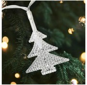 LED коледен външен гирлянд 20xLED/2xAA 2,2 m IP44 многоцветни елхички