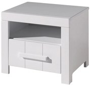 Бяло детско нощно шкафче Erik - Vipack