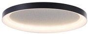 Brilliant - LED Димируем плафон QUITO LED/30W/230V 3000K Ø 42 см черен