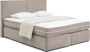 Боксспринг легло в кафяво-сив цвят 160x200 cm Olia Bold – Bonami Selection