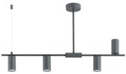 Висящ полилей URANOS 4xGU10/10W/230V сив