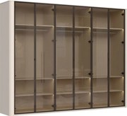 Гардероб Dutchess шесткрил стъкло