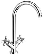 Sapho - Смесител за мивка AXIA, полирано хромирано покритие