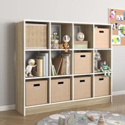 Рафт за детски книги и играчки по метода Монтесори, 12 рафта – Sonoma