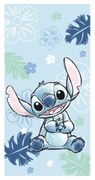 Синя памучна детска кърпа 70x140 cm Lilo and Stitch "Ohana Blue" – Jerry Fabrics