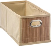 Кош за съхранение 5five, Бамбук, 15x31 cm