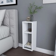 Sault стеннo нощно шкафче от меламин в бял цвят 23,2×22×59,6 см
