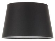 Резервен абажур за настолна лампа LORENZO E27 20x26 см черен