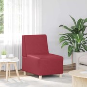 4108491 vidaXL Модулен диван без ръкави виненочервен 55 x 74 x 82 см