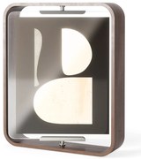 Тъмнокафява дървена стояща рамка 26x31,5 cm Bellwood – Umbra