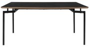 Черна трапезна маса 90x160 cm Alto – Støraa