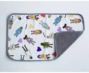 Памучена детска кърпа 45x70 cm Unique United – Playmobil