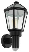 Eglo 97257- Екстериорен аплик със сензор MONSELICE 1xE27/28W/230V IP44