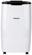 Влагоабсорбатор Finlux FDH-20E, 20л/24ч, 390W, 150 м3/ч, 3 л, 2 скорости, Карбонов и прахов филтър, Бял/черен