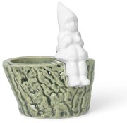 Коледен свещник, изработен от порцелан и фаянс, с дължина 8,5 см Christmas Tales - Kähler Design