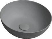 Sapho - Мивка за монтаж върху плот FORMIGO Ø 39 см бетон/матово сиво
