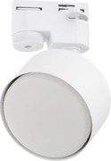 Спот за релсова система AVIA 1xGX53/15W/230V бял