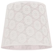 Duolla - Абажур за настолна лампа CLASSIC M E27, Ø 24 см, бял