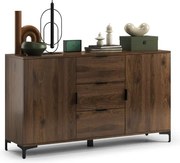 Скрин ЛАНА K-150S Елегантен Орех - СТОЯЩ ШКАФ С 2 ВРАТИ С ЧЕКМЕДЖЕТА