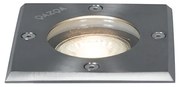 Подовият прожектор стомана 10,5 см IP65 - Basic Square