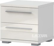 Нощно шкафче Пиано с две чекмеджета