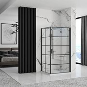 Душ кабина Rea Molier Black 100x90