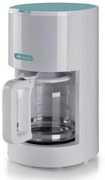 Кафемашина за филтърно кафе Ariete BREAKFAST 1394/01, 12 чаши, 0.600л, Прозорец за нивото на водата, Бял