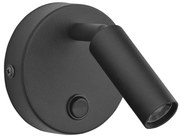 Спот аплик ENZO 1xG9/8W/230V черен