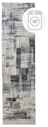 Сива пътека подходяща за пране 60x230 cm Silas Abstract – Flair Rugs