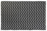Килим DKD Home Decor Зиг-Заг Двуцветен Град (120 x 180 x 1 cm)