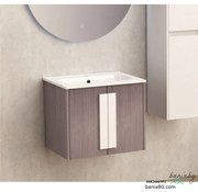 Долен конзолен PVC шкаф за баня ICP 6451-2