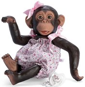 Asi - Кукла маймунка Лола с боди на цветя 0606600