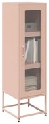 Sonata H Висока дъска Pink 36x39x123 cm Студено валцувана стомана