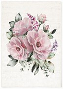 Розов/кремав миещ се килим 100x140 cm New Carpets - Oyo home