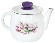 Емайлиран чайник 1л "ЛАВАНДА" (I2707/2) H