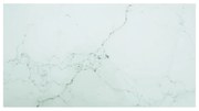 322260 vidaXL Плот за маса бял 120x65см 8мм закалено стъкло с мраморен дизайн