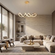 ВИСЯЩА ТАВАННА ЛАМПА G154-CP GOLD