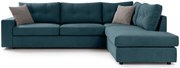 Ъглов диван Hanson-Petrol-Right