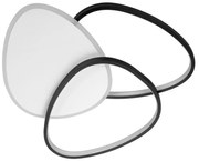 LED Плафониера LED/82W/230V 3000-5000K черен/сив