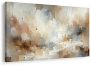Картина на платно – Нежна абстракция в бежово