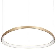 Ideal Lux - LED Пендел GEMINI LED/59W/230V Ø 81 cm златист