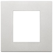 VIMAR 30642.20 Декоративна рамка Linea, 2M, Silver,