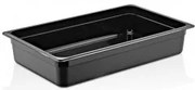 Plast Port - Поликарбонатен гастронорм черен 1/3 h65мм 325x176мм 2.4л (PCP1365-B)(46113065)